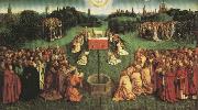 Adoration fo the Mystic Lamb,from the Ghent Altarpiece, Jan Van Eyck